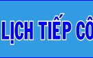 Thông báo lịch tiếp công dân của Thường trực UBND huyện năm 2020