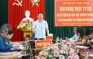 Hội nghị Ban Chấp hành Huyện ủy sơ kết thực hiện nhiệm vụ 9 tháng, triển khai nhiệm vụ 3 tháng cuối năm 2022