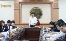 Hội nghị Ban Thường vụ Huyện ủy tháng 3/2023