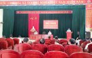 Đảng bộ xã Hợp Lý sơ kết giữa nhiệm kỳ thực hiện Nghị quyết Đại hội Đảng bộ xã lần thứ XX, nhiệm kỳ 2020-2025