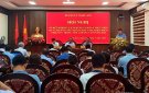 Hội nghị sơ kết nhiệm vụ xây dựng cơ sở và thực hiện quy chế dân chủ 6 tháng đầu năm, triển khai nhiệm vụ trọng tâm 6 tháng cuối năm 2023