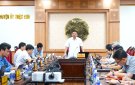 Hội nghị Ban Thường vụ Huyện ủy tháng 9/2023.