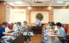 Hội nghị Ban Thường vụ Huyện ủy tháng 10/2023.