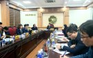 Hội nghị Ban Thường vụ Huyện ủy tháng 1/2024.