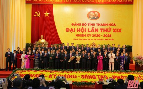 Đoàn đại biểu huyện Triệu Sơn dự Đại hội đại biểu Đảng bộ tỉnh Thanh Hóa lần thứ XIX, nhiệm kỳ 2020 – 2025.