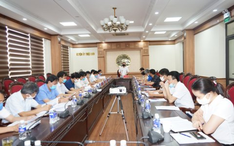Hội nghị BTV Huyện ủy tháng 5/2021