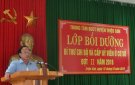 Bế giảng lớp bồi dưỡng Bí thư chi bộ và cấp ủy viên cơ sở đợt 2/2018.