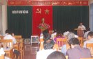 Hội nghị bàn về công tác quy hoạch cán bộ lãnh đạo, quản lý cấp huyện nhiệm kỳ 2015-2020, nhiệm kỳ 2020-2025 và định hướng nhiệm kỳ 2025-2030