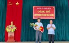 Huyện ủy Triệu Sơn công bố các Quyết định về công tác cán bộ.