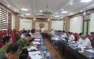 Hội nghị Ban Thường vụ Huyện ủy tháng 4/2021
