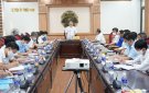 Thường trực Huyện ủy tổ chức hội nghị làm việc với Hiệp hội doanh nghiệp về công tác PCD Covid-19, công tác phát triển doanh nghiệp và chung sức xây dựng NTM.