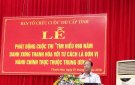 Triển khai cuộc thi “Tìm hiểu 990 năm Danh xưng Thanh Hóa với tư cách là đơn vị hành chính trực thuộc Trung ương” trên địa bàn huyện.