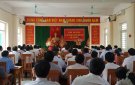Trung tâm Bồi dưỡng Chính trị huyện tổ chức lễ bế giảng lớp bồi dưỡng Bí thư chi bộ và cấp ủy viên cơ sở đợt 1/2019.