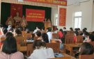 Trung Tâm bồi dưỡng Chính trị huyện bế giảng lớp bồi dưỡng Đảng viên mới khóa 51.