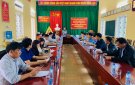 Ban Tuyên giáo Huyện uỷ, UBND huyện tổ chức hội nghị giao ban tổng kết công tác Khoa giáo năm 2019, triển khai nhiệm vụ năm 2020