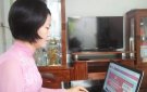 Hưởng ứng cuộc thi  trắc nghiệm trực tuyến “Tìm hiểu 90 năm truyền thống vẻ vang của Đảng bộ tỉnh Thanh Hóa”, trên địa bàn huyện.