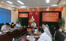 Hội nghị trực tuyến học tập, quán triệt, triển khai thực hiện các Nghị quyết, Chỉ thị, Kết luận, Thông báo của Bộ Chính trị, Ban Bí thư TW khóa XII, và Nghị quyết số 16 NQ-TU của BTV Tỉnh ủy.