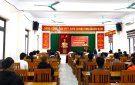 60 thanh niên ưu tú chuẩn bị lên đường nhập ngũ năm 2024, được bồi dưỡng nhận thức về Đảng