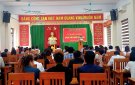 Trung tâm Chính trị huyện tổ chức Lễ khai giảng lớp bồi dưỡng Đảng viên mới khóa 64 
