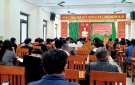 Trung tâm Chính trị huyện khai giảng lớp bồi dưỡng nhận thức về Đảng khóa 124